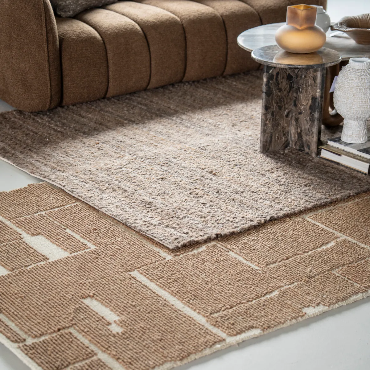 Teppe Nami 160x230 cm Brown