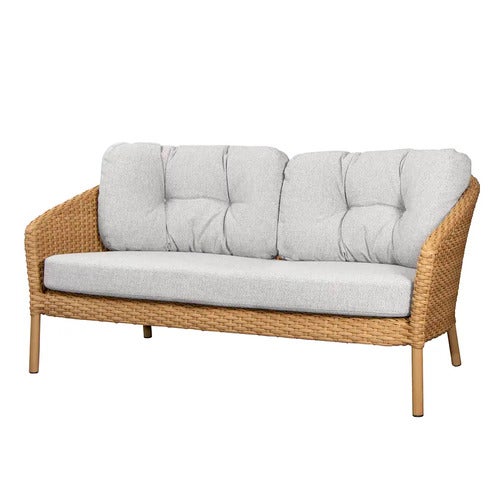 Ocean putesett, Light brown, til 2-seters sofa