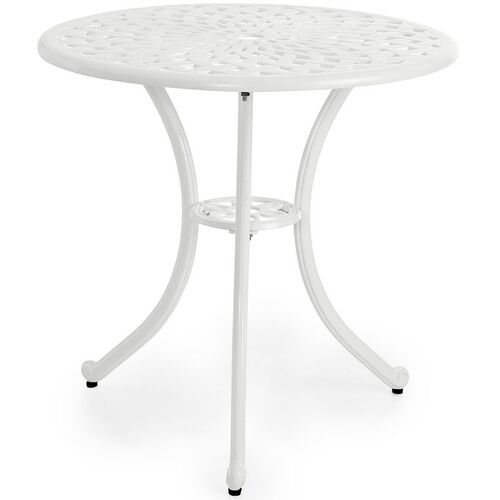 Arras cafébord 70 cm hvit