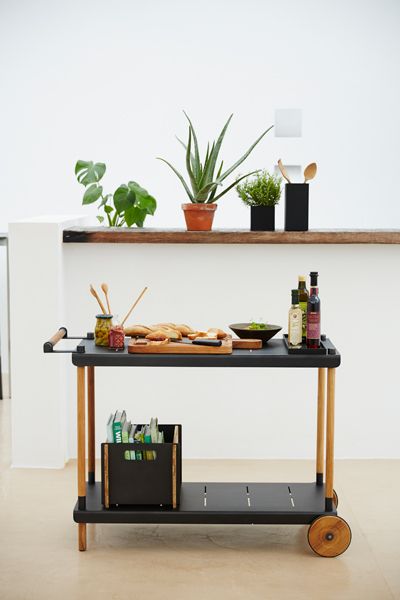 Frame Hylle 83cm Teak/Hvit