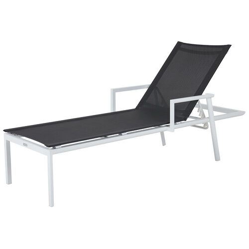 Delia hvilestol hvit/grå