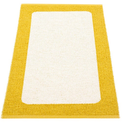 Ilda matte 70x120 cm mustard / vanilla 