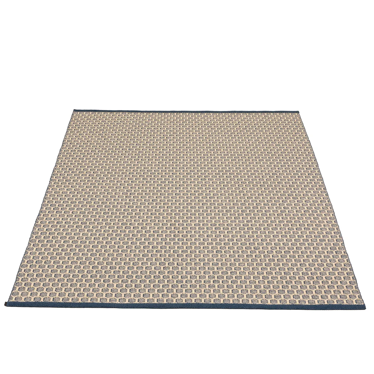 Vendbar Plastmatte MIMI Ocean Blue/Cream 180x260 cm