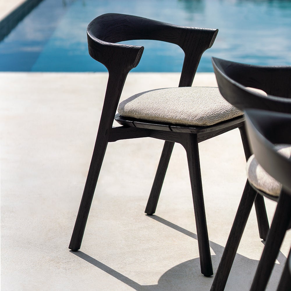 Bok Spisestol Black/Natural