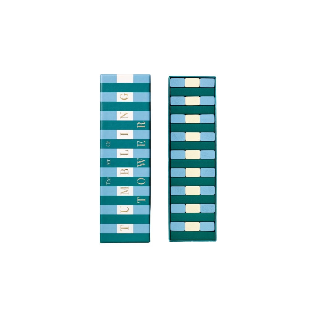 Play - Tumbling Towers, Green/Blue