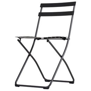 Spring stol antrasitt stål