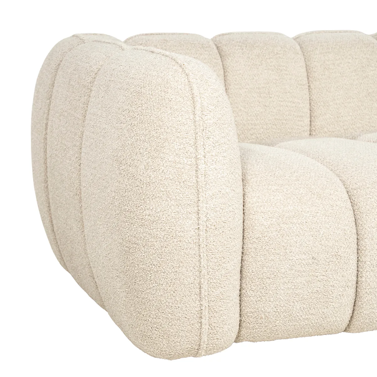 Sofa Cubetto (2,5-seter) Taupe