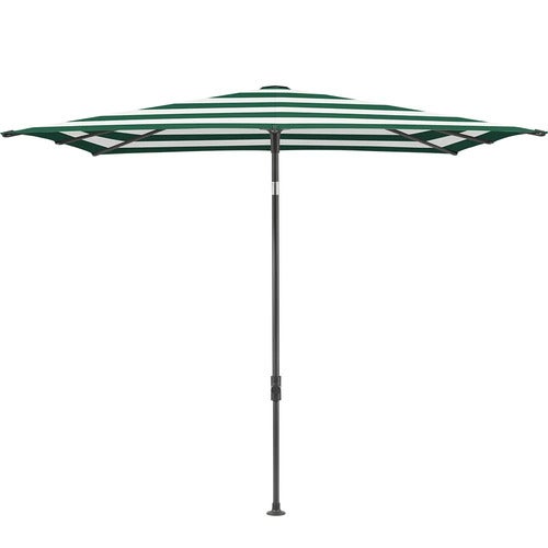 Smart parasoll 240x240 cm anthracite Kat.5 589 Green Stripe