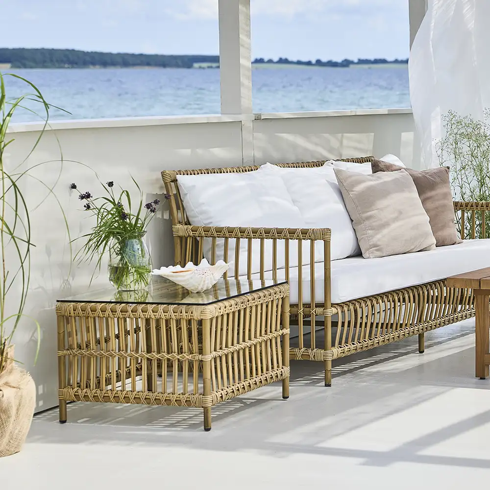 Caroline Sidebord 60x60 Antikk