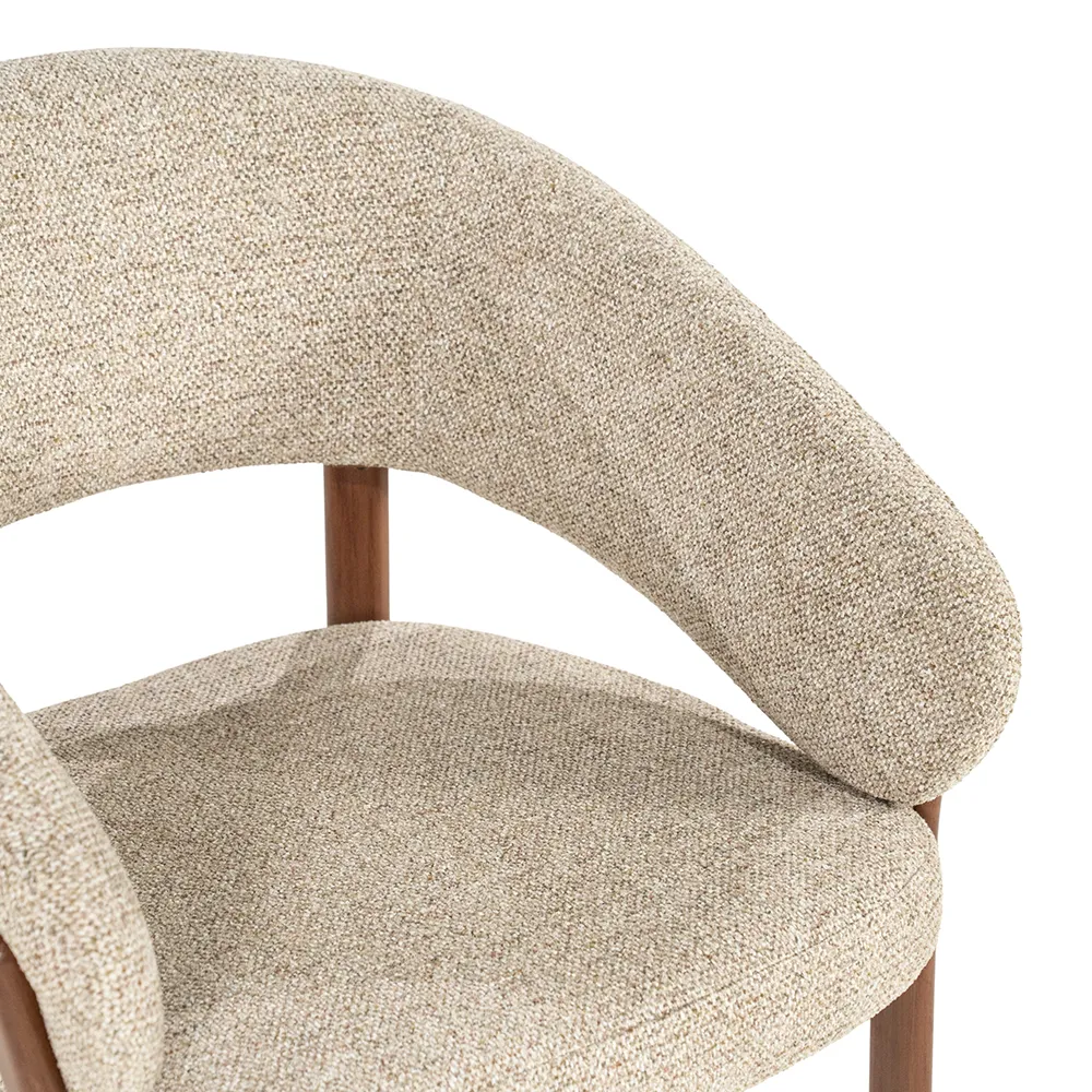 Spisestol Sedia Brown med armlener