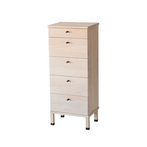 Cora kommode høy hvitoljet eik