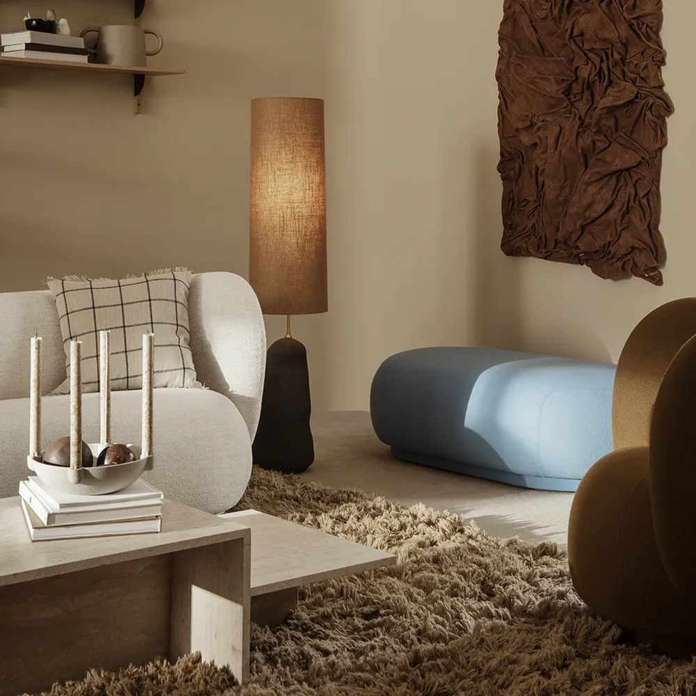 Ullteppe Meadow High Pile L Light Sand