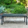 Rio Alu Spisebord 140//210x85 cm Anthracite