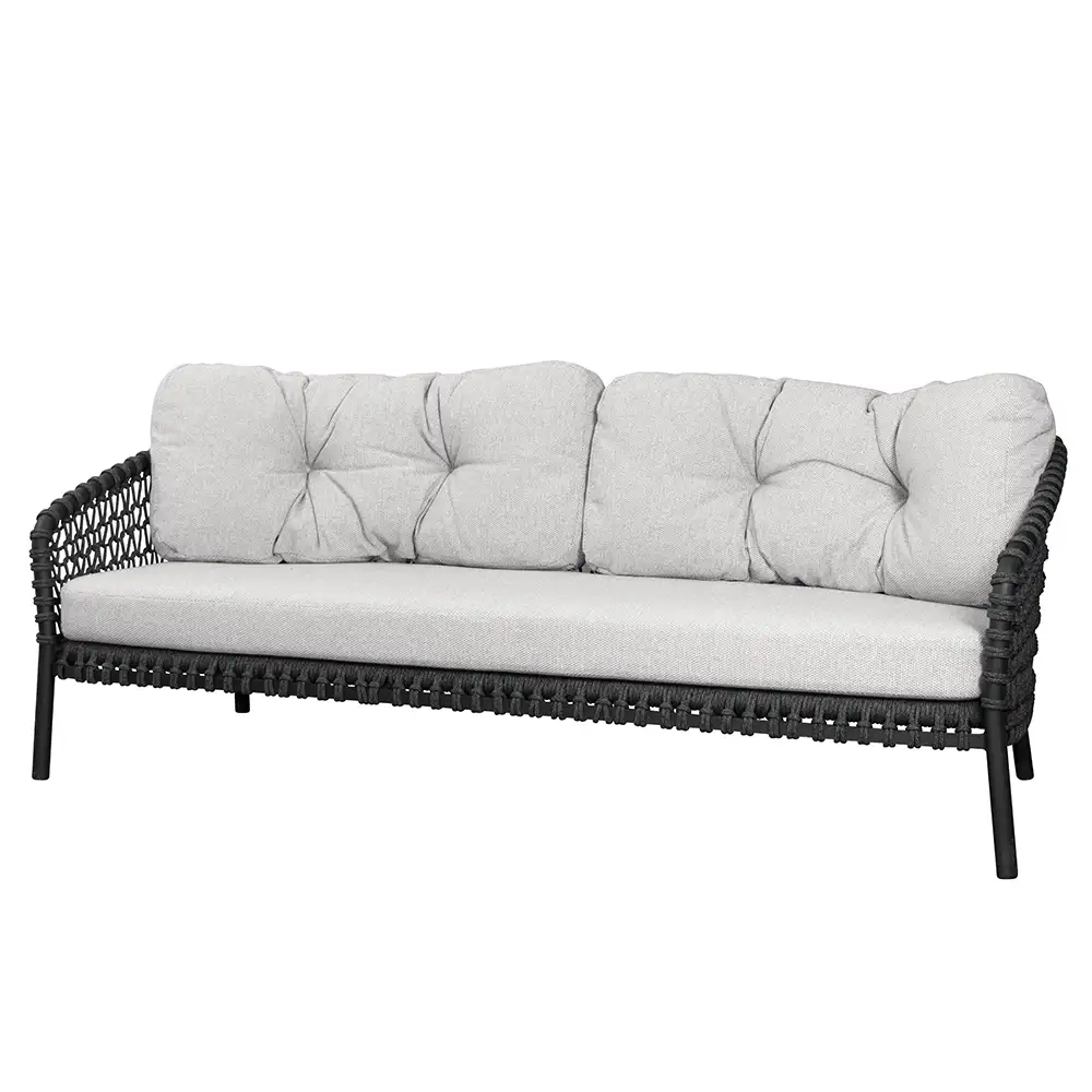 Ocean putetrekk, light brown, til 3-seters sofa