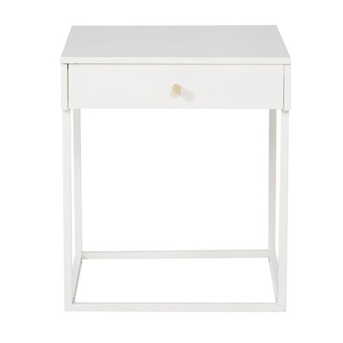Bakal nattbord hvit