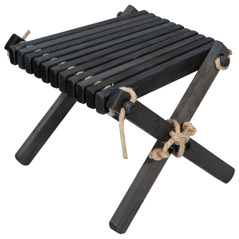 Lilli fotskammel Pine Oiled Black 