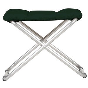 Chico soft fotpall dark green aluminium