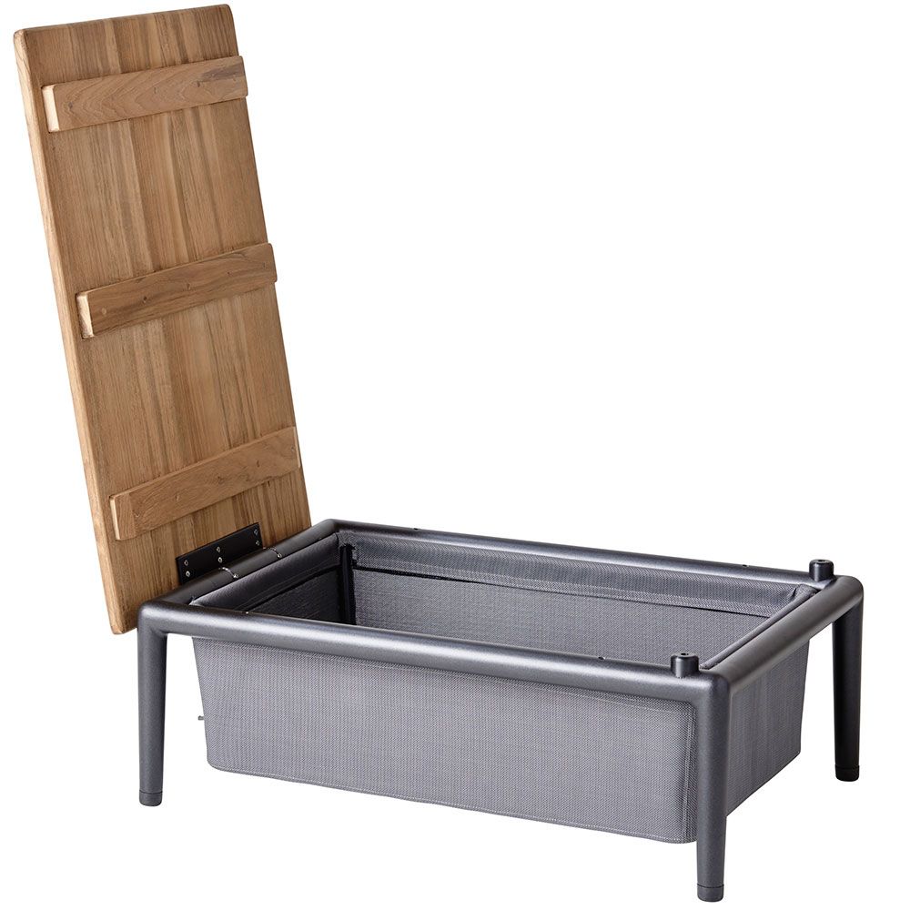 Conic kassebord grå