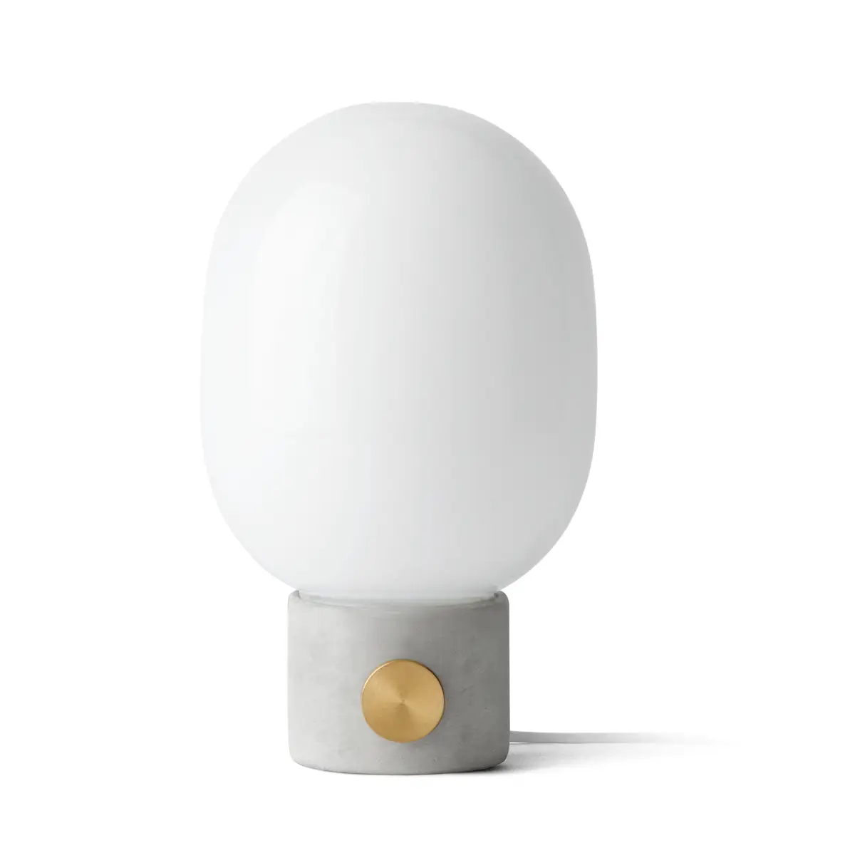JWDA Bordlampe S Lysegrå/Messing - Audo Copenhagen - Stue - Design - Betong