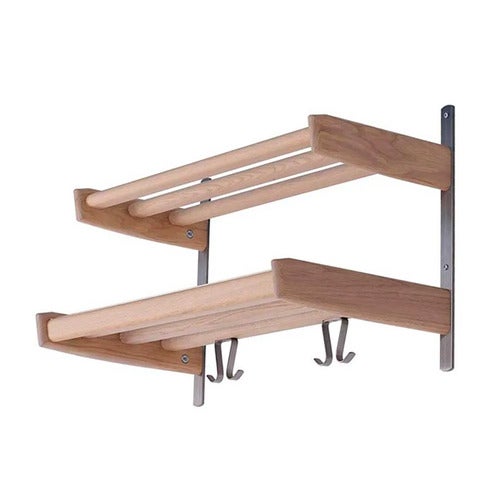 Meja Hattehylle 59 cm 2 hyller Hvitoljet eik 