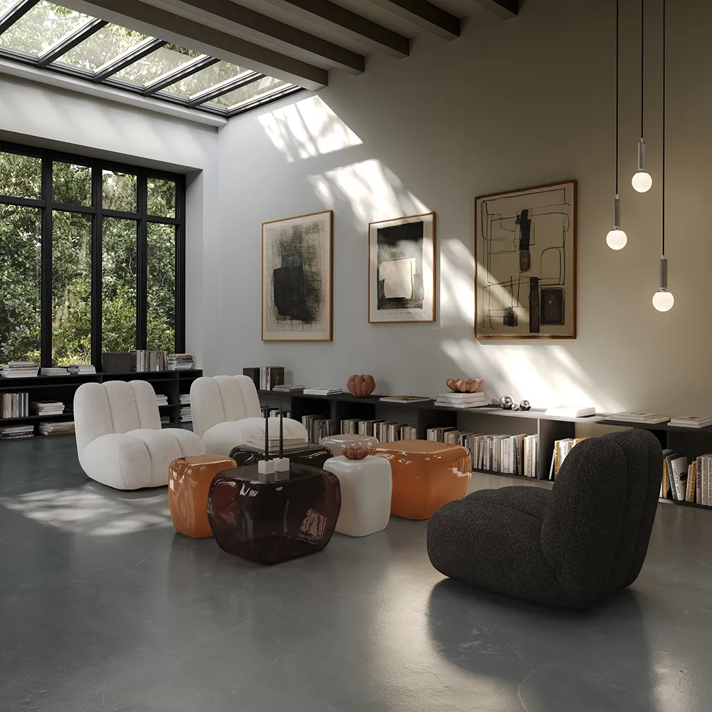 Toe Lenestol - Dyp taupe 