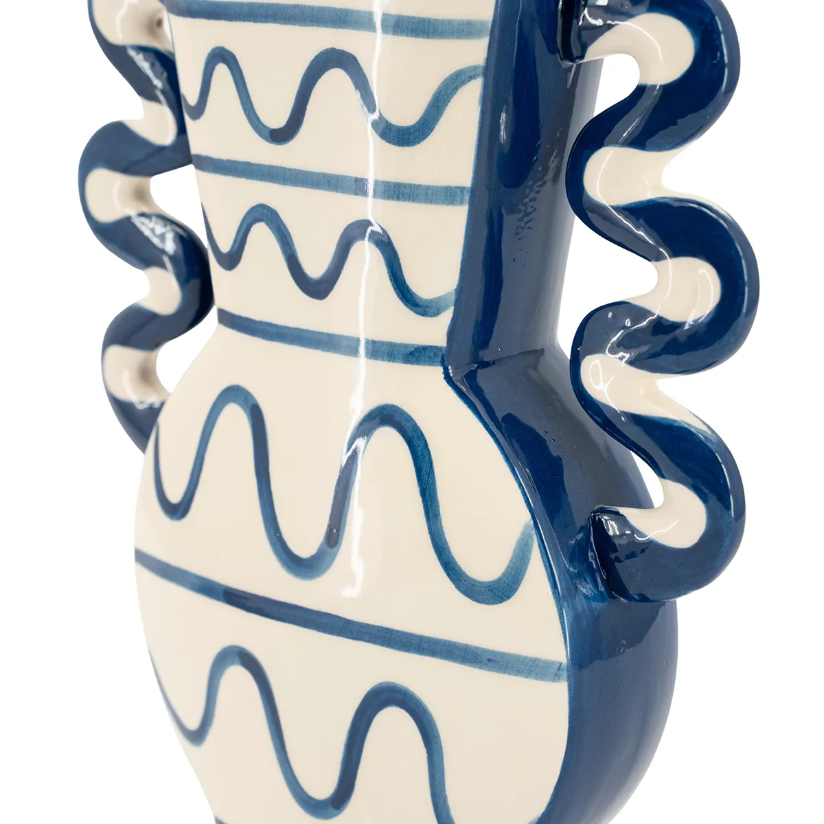 Dekorasjonsvase Blu 2 H32 cm