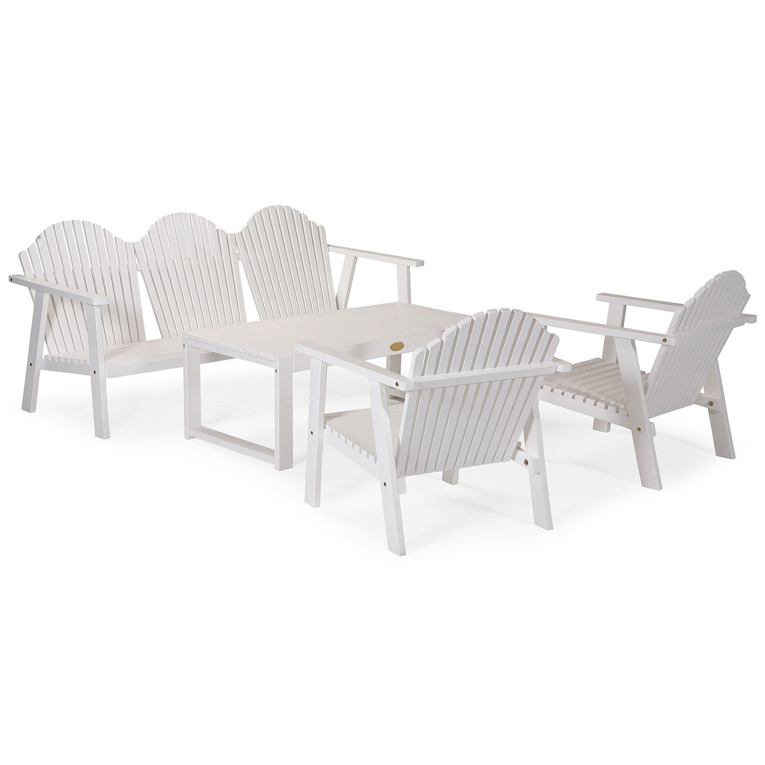 Bullerö lænestol fyrretræ hvid 