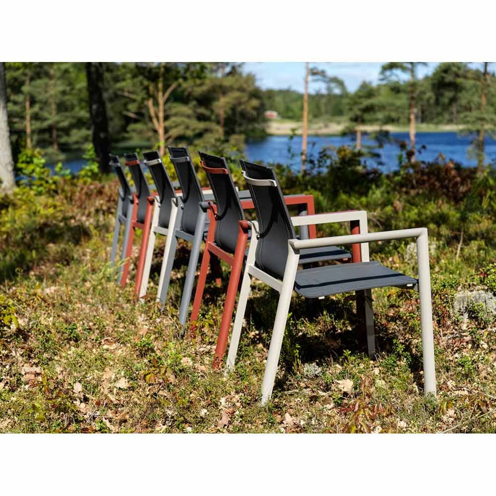 Delia & Nimes spisegruppe textilene Brafab