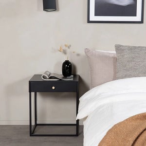 Bakal nattbord svart