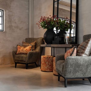 Russel lenestol i stoff – Vega Forest