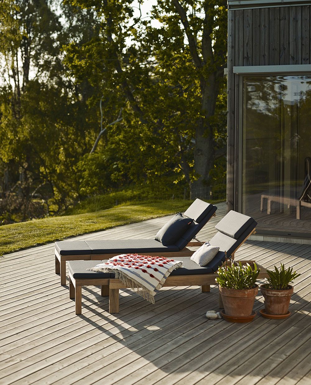 Riviera solseng i teak