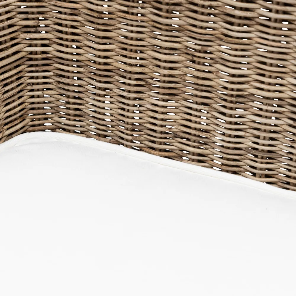 Hamptons spisestuestol med armlener