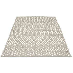 Honey matte 180x260 cm warm grey / vanilla 