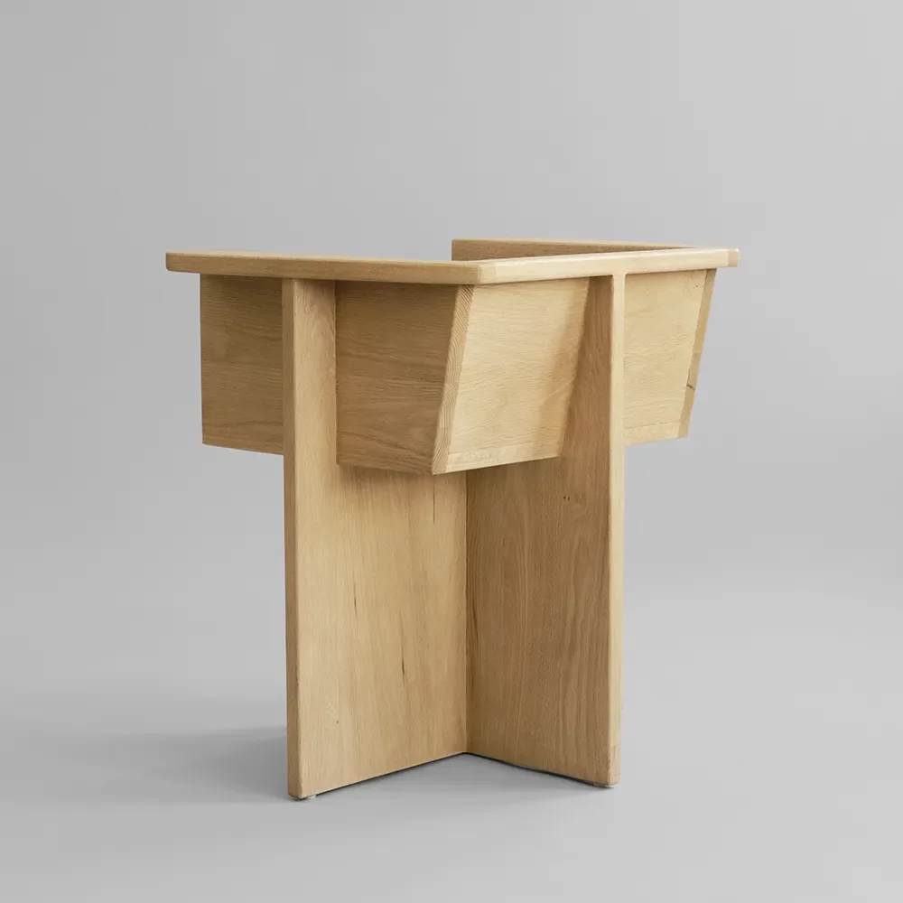 Brutus spisestol - naturlig eik