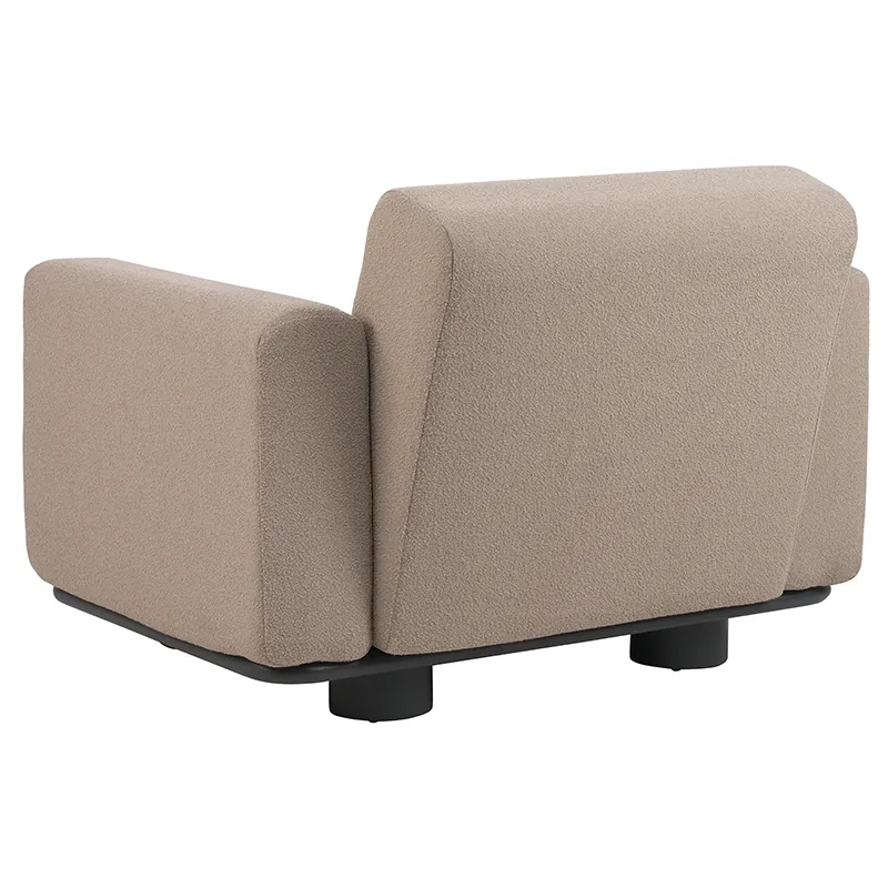 Bolster lenestol Antracit / Teddy Beige