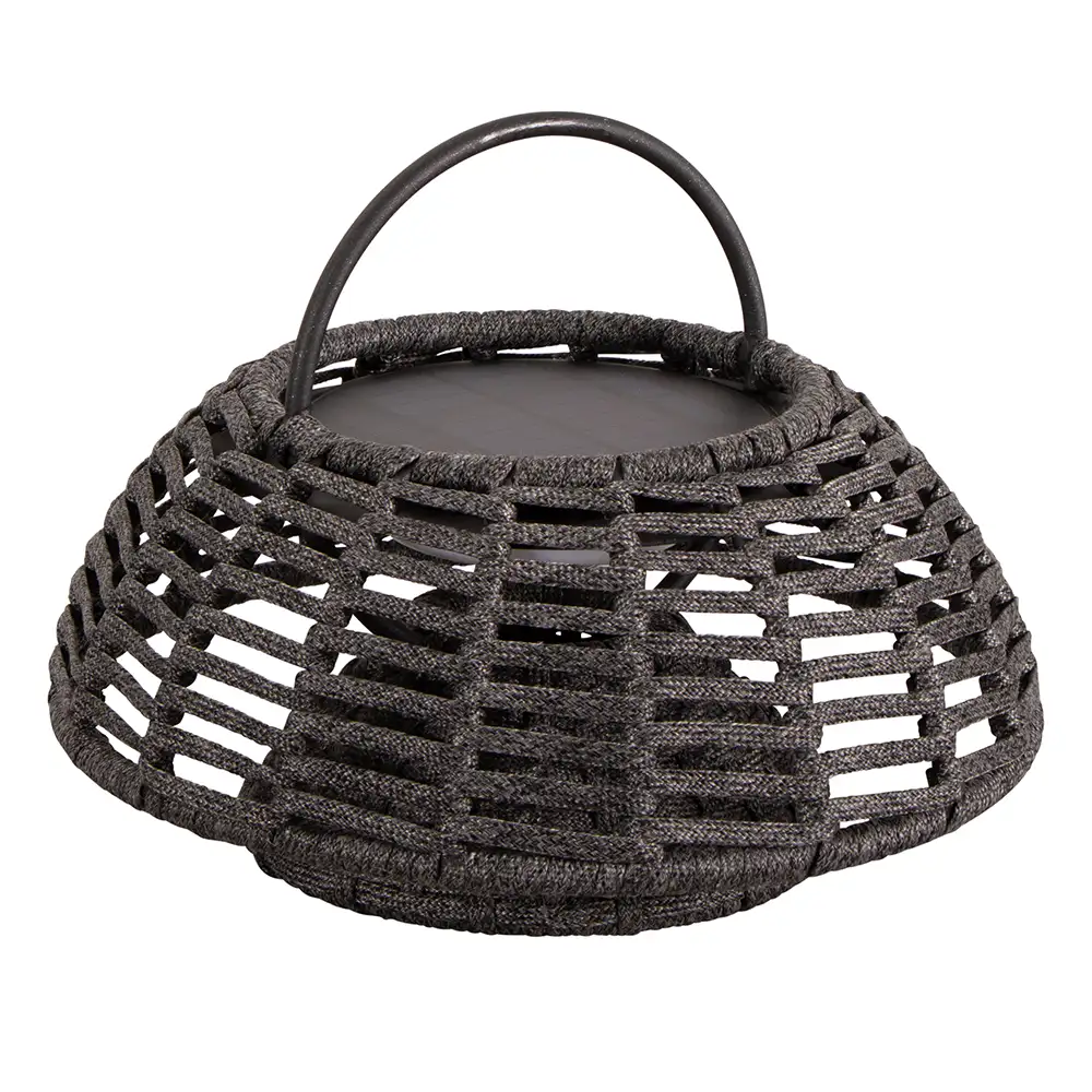 Illusion lampe til oppheng Graphite, Soft Rope