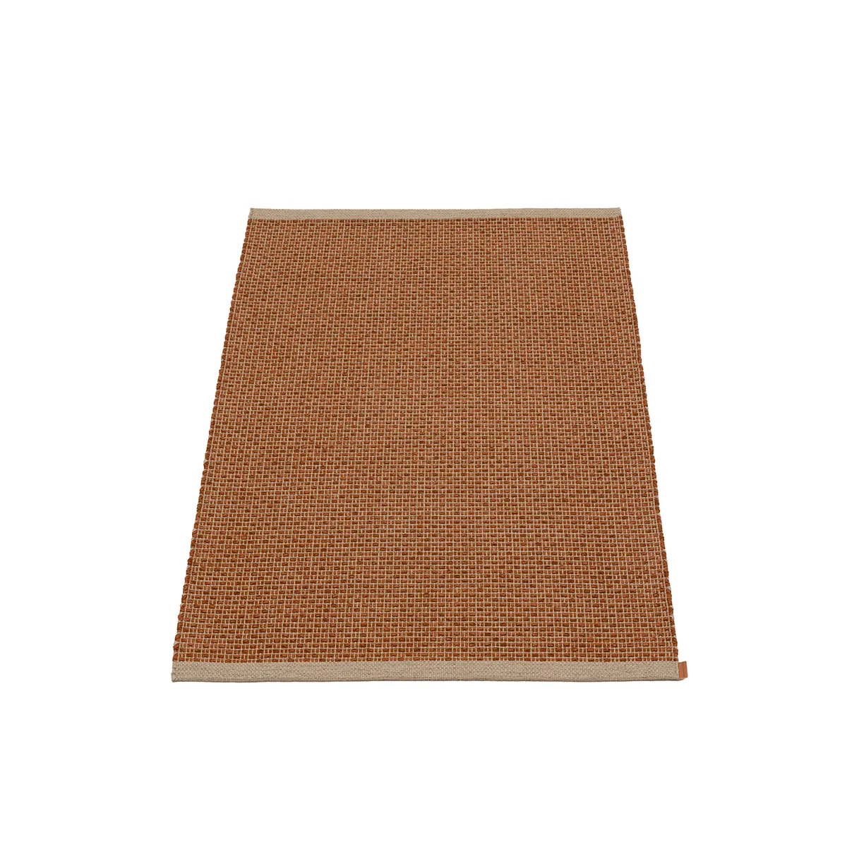 Vaskbar Plastmatte NILS Rust 70x120 cm