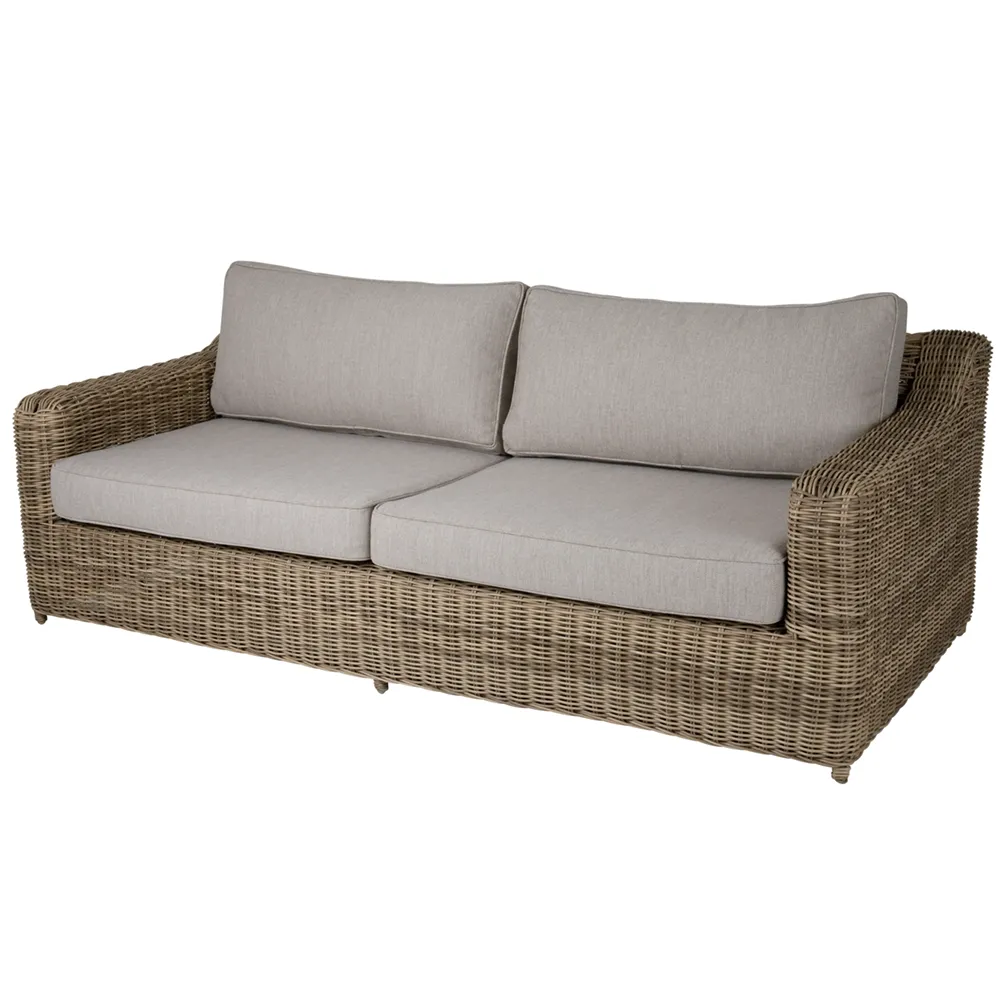 Brafab, Glendon sofa rustikk kunstrotting Brafab
