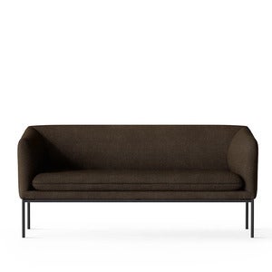 Sofa 2-Seters Turn Hallingdal Dark Brown