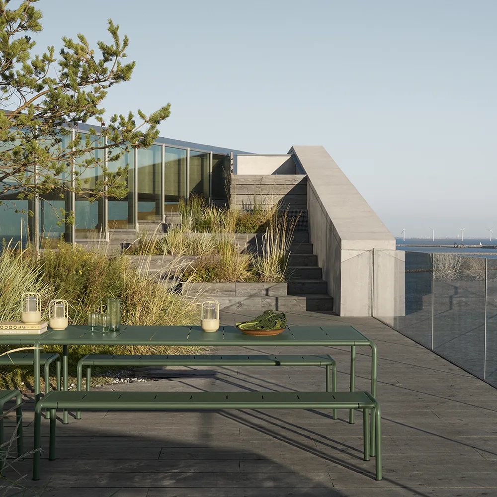  AVANTI benk stor-olivengrønn