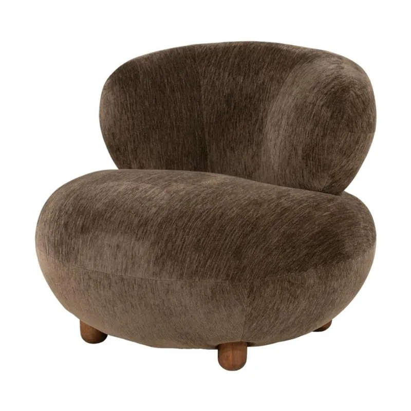 Mochi 93x93x79 cm Stoff, Tre & Ijzer Brun