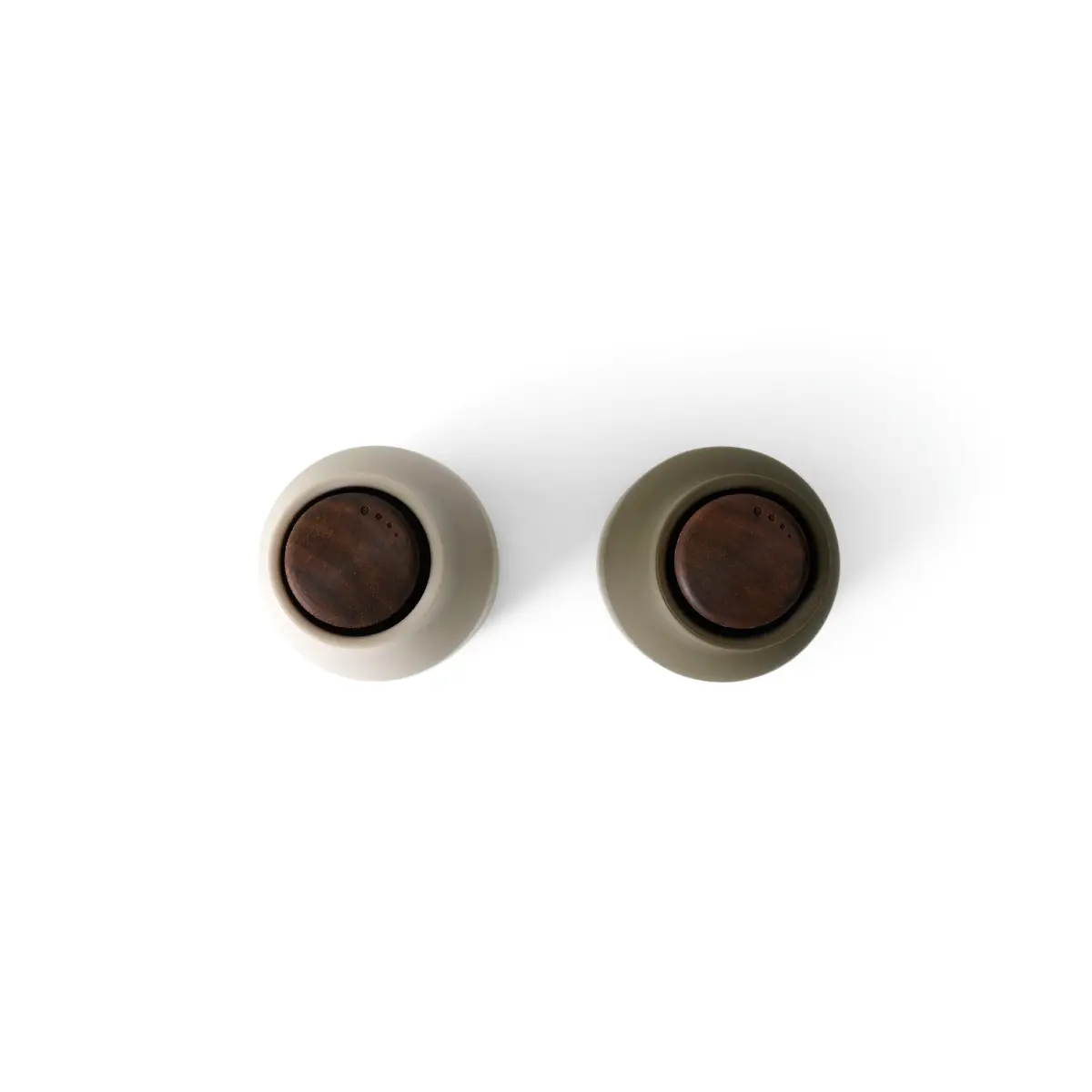 Bottle Grinder 2-pakk Large - Jaktgrønn, Beige / Valnøtt