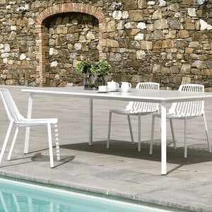 Rion spisestol i aluminium 