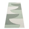 Hill teppe Army/Misty Mint/Fossil Grey 70 x 180cm