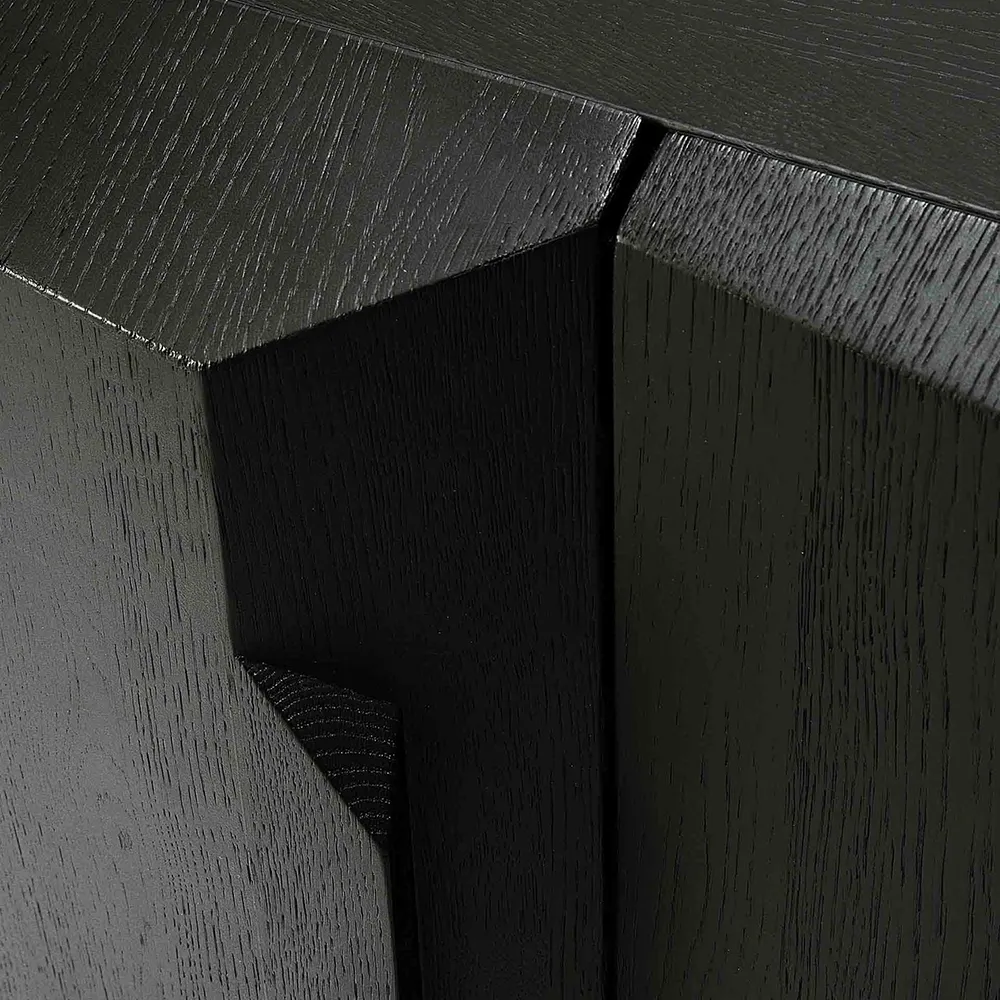 Stairs Skjenk 46x150 cm Svart eik