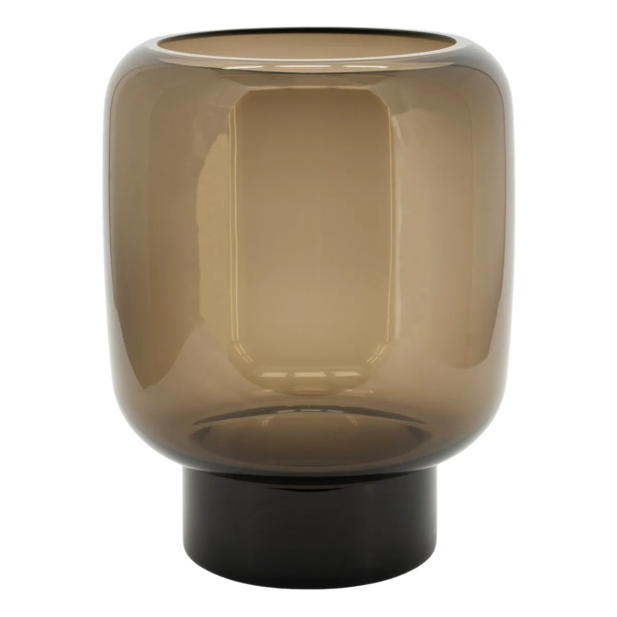 Solenne extra large 23,4x23,4x30 cm Glass Brun