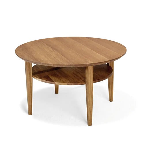 Tango salongbord Ø90 cm oljet eik