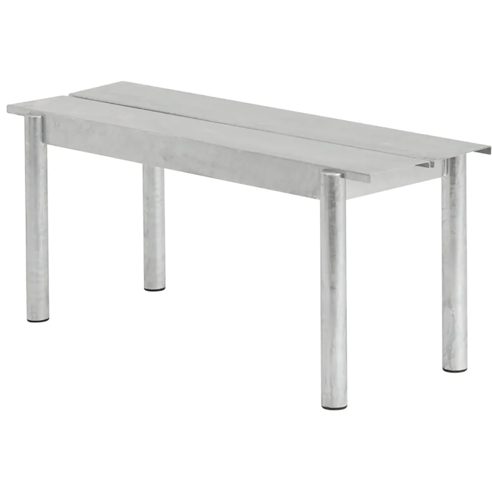 Muuto, Linear Steel Benk 110x34 cm Warm Galvanized Steel