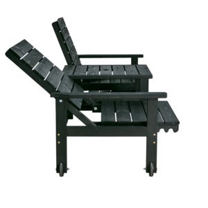 DU o JA 2-seters sofa Sort