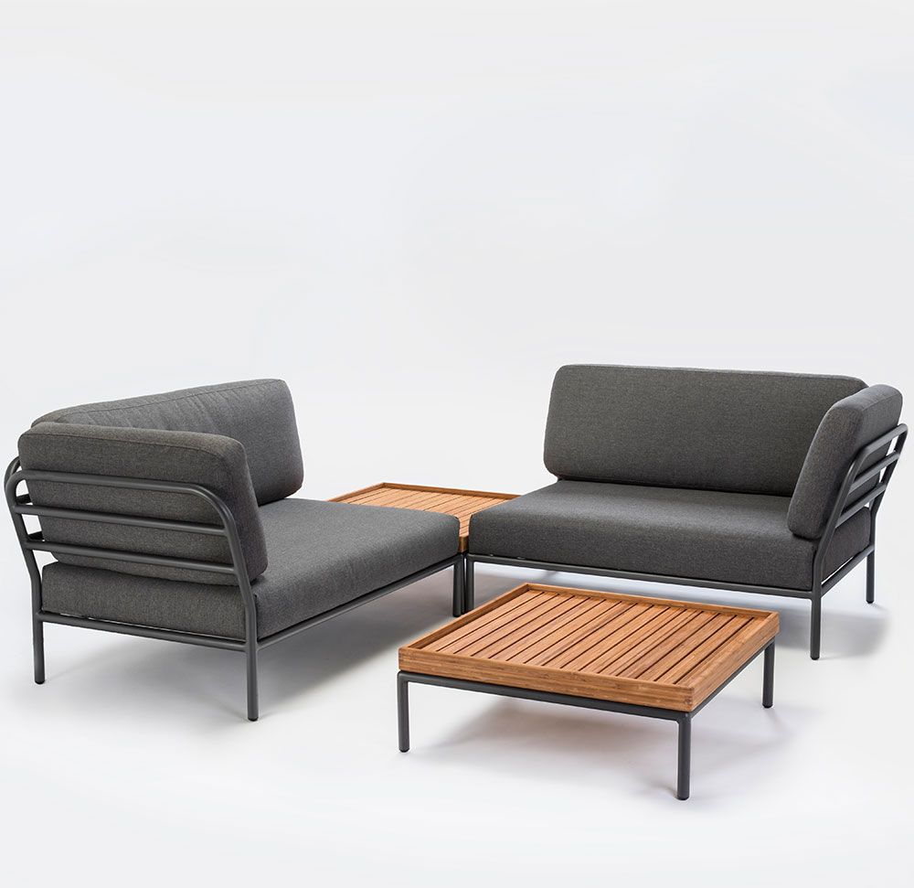 Levelgavl venstre grå aluminium